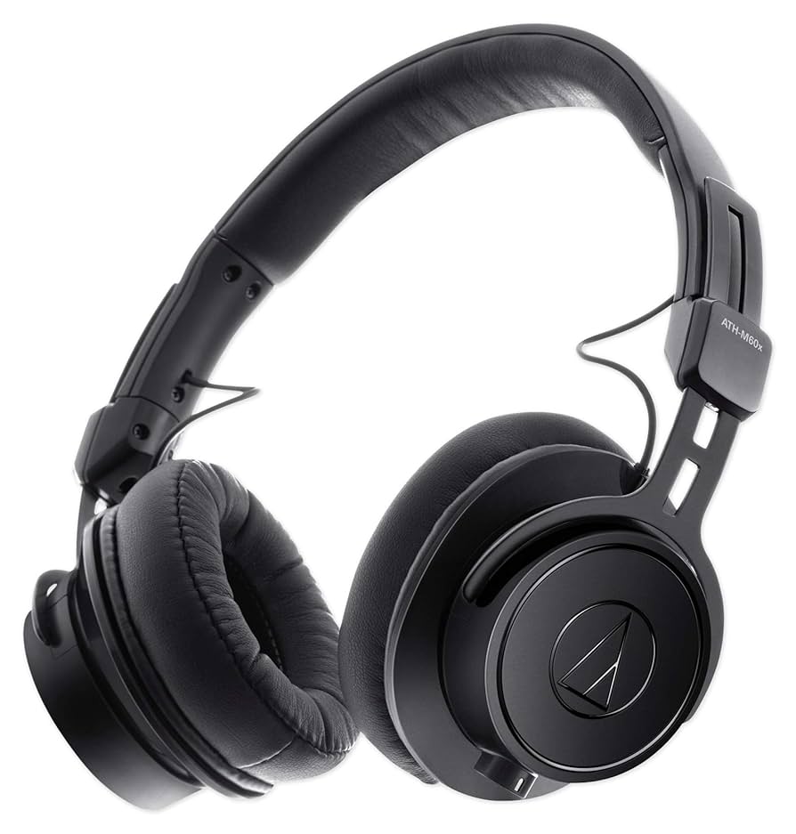 Audio-Technica ATH-M60x モニターヘッドホン Amazon | Audio-technica ATH-M60X スタジオヘッドホン+マッキー